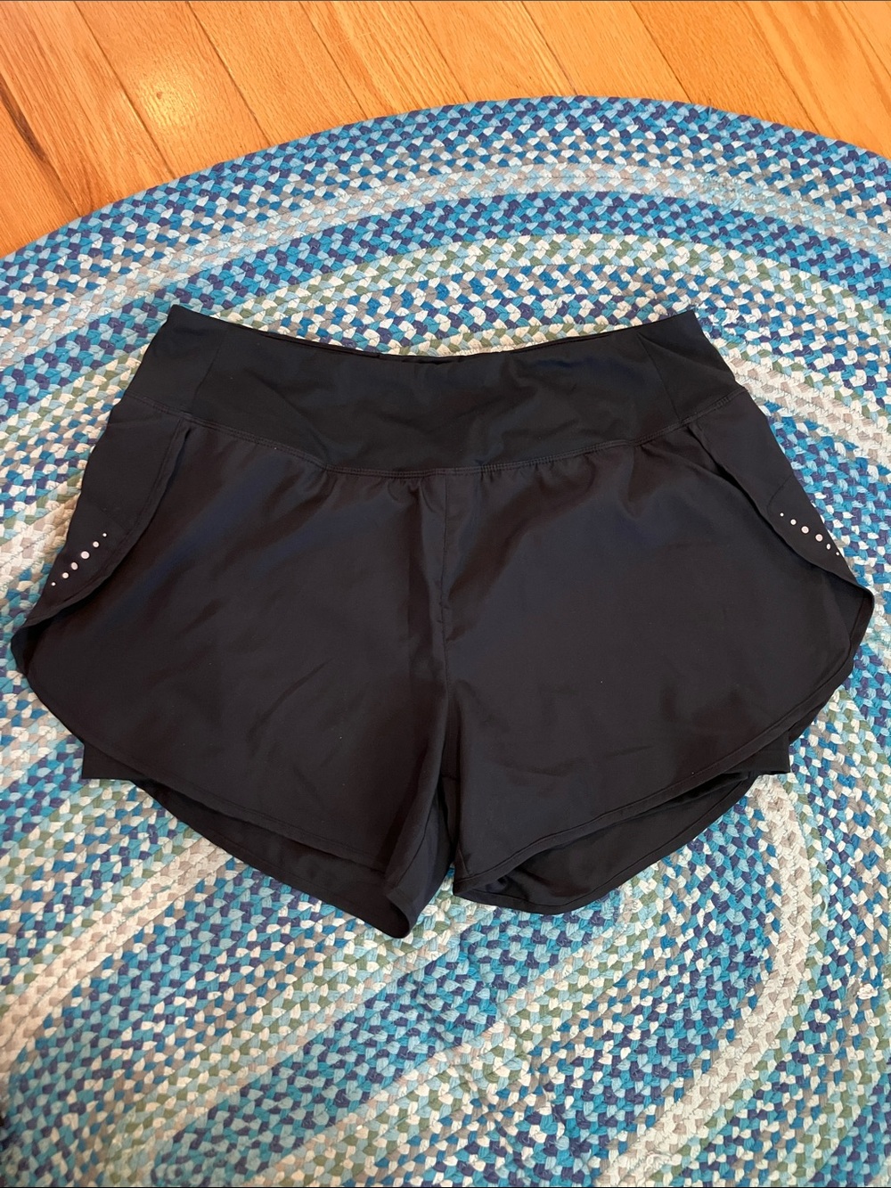 XL Black Flutter Shorts